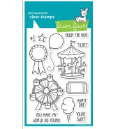 Lawn Fawn ADMIT ONE stamp set